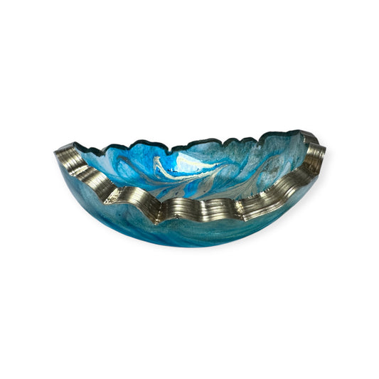 Resin Bowl | Blue