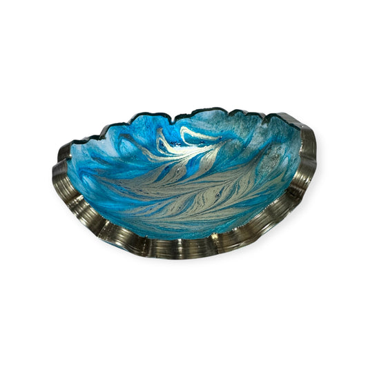 Resin Bowl | Blue